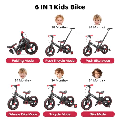 Everlane™ 6-in-1 Grow-With-Me Bike
